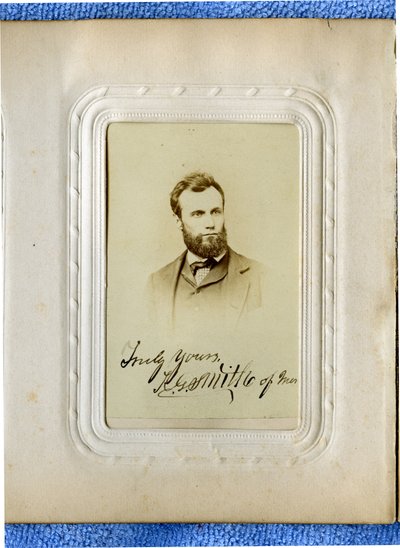 Bust Portrait of a Bearded Man in a Suit, Looking Slightly to the Right by St. Louis Mansfield Gallery